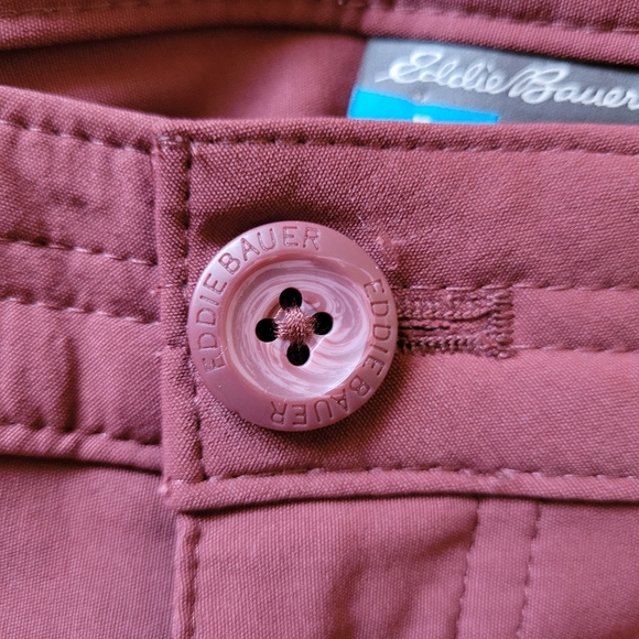Eddie Bauer First Ascent Rose colored Ankle Capris Sz 16 - Picture 13 of 14